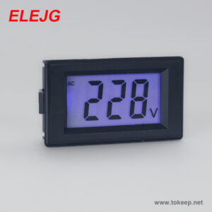 Single-phase AC liquid crystal D85-20 voltmeter